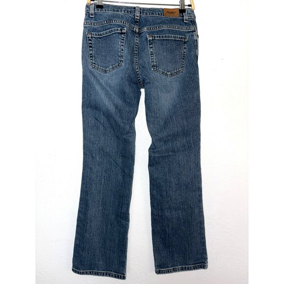 Eddie Bauer High-Rise Stretch Bootcut Jeans Size 6R - Picture 2 of 11
